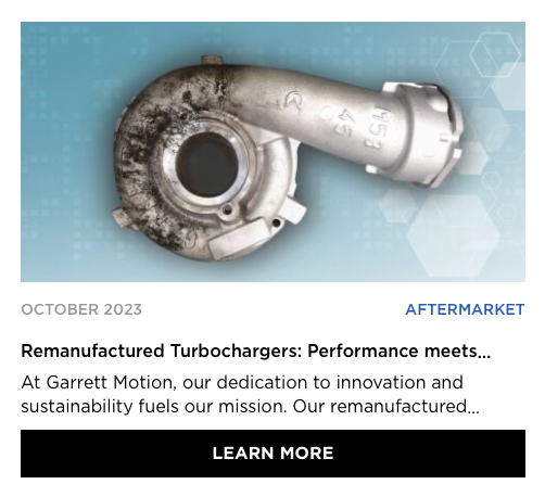 Remanufactured Turbochargers: Sustainability meets performance